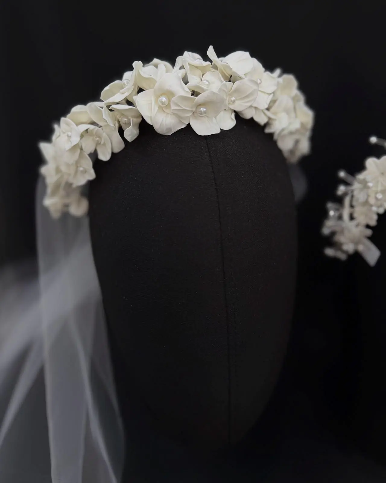 Bloom pearl — Crystal Headbands headpiece
