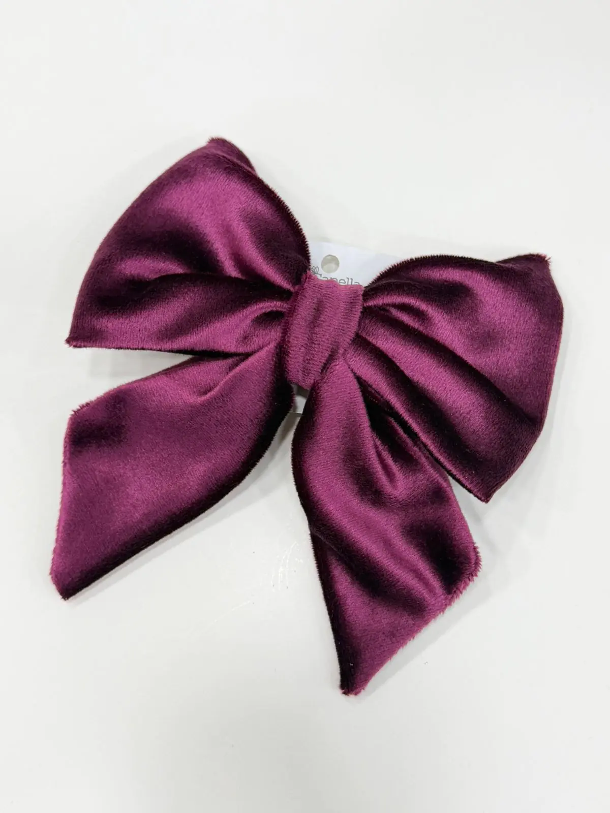 Alexandra velvet bow clip in medium