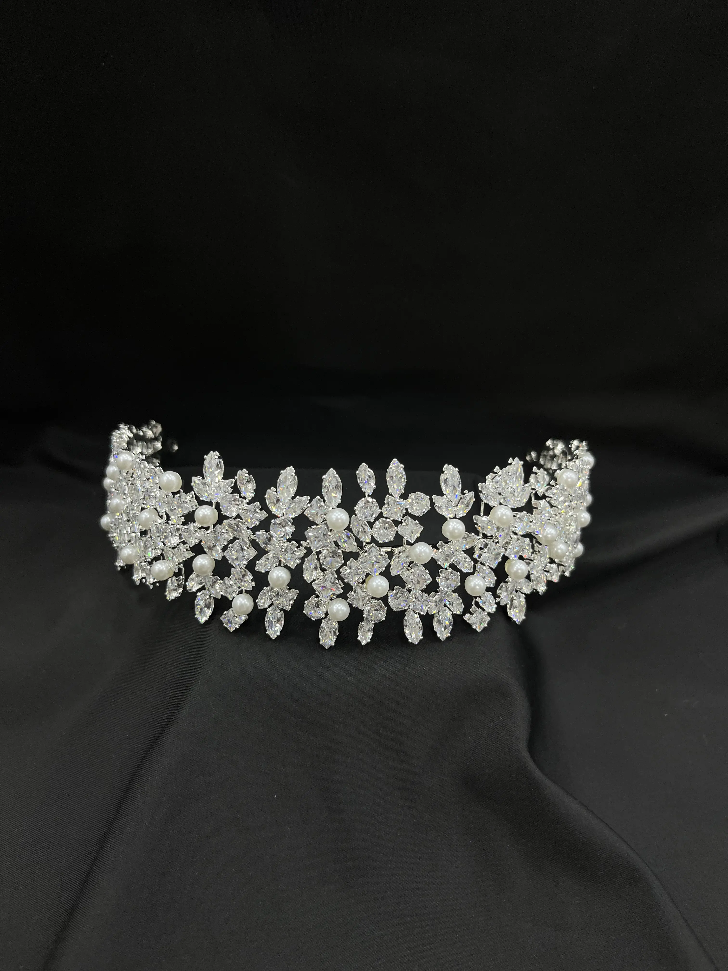 “Elite” zircon headpiece