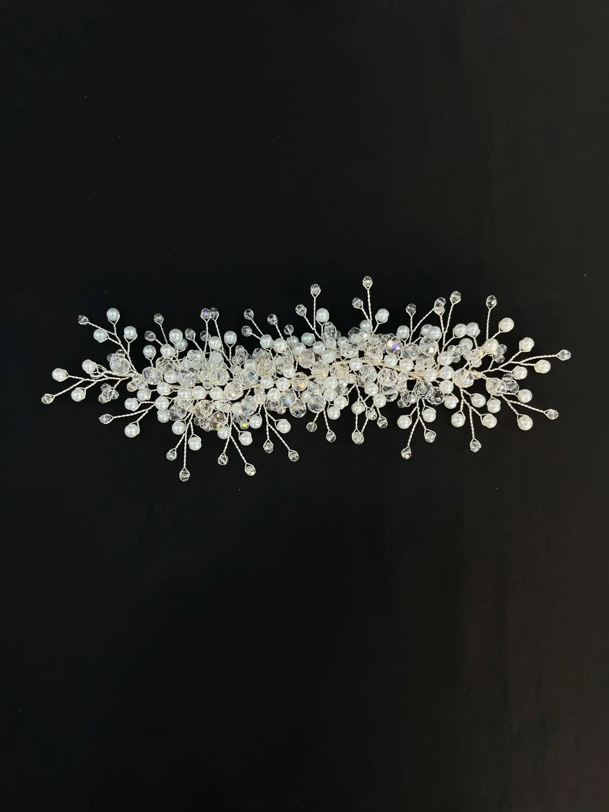 Samantha pearly headpiece