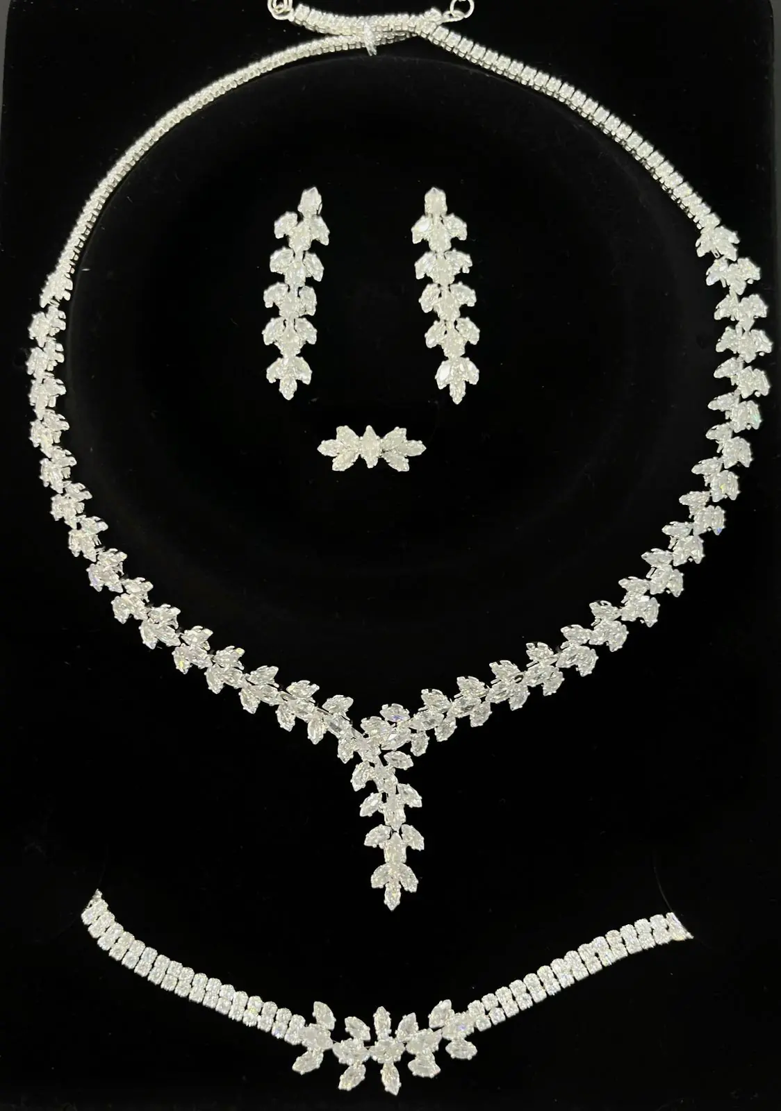 Angela zircon set