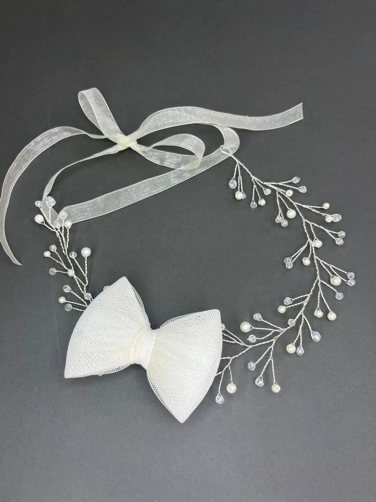 Aliana crystal headpiece