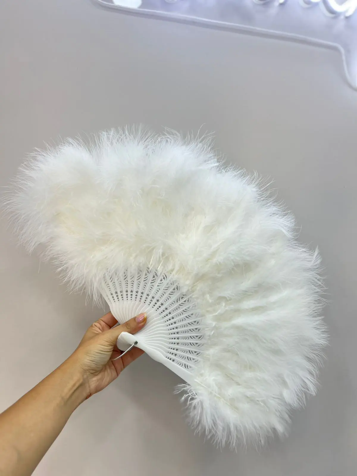 Feather fan plain