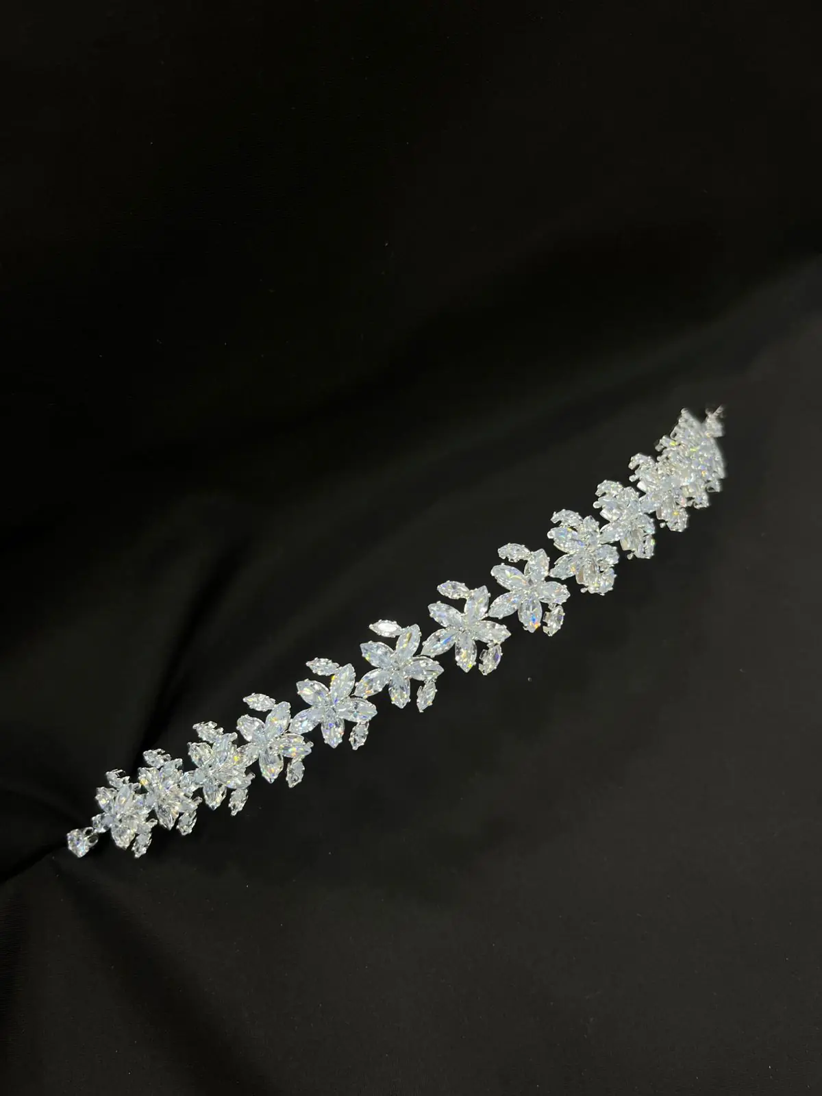 Jasmine zircon headpiece