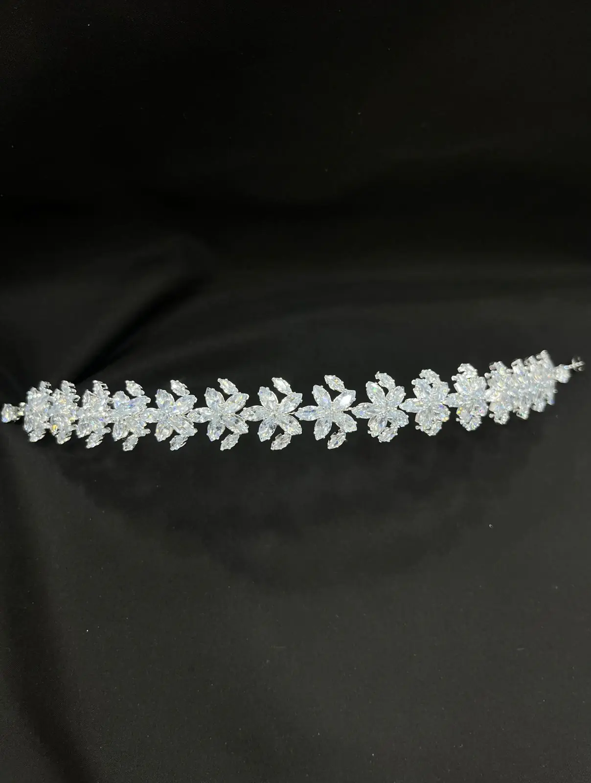 Jasmine zircon headpiece