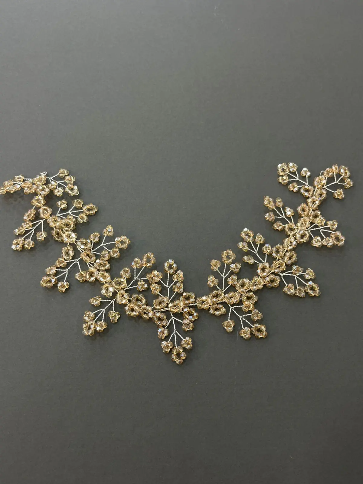 Lucinda flexible headpiece