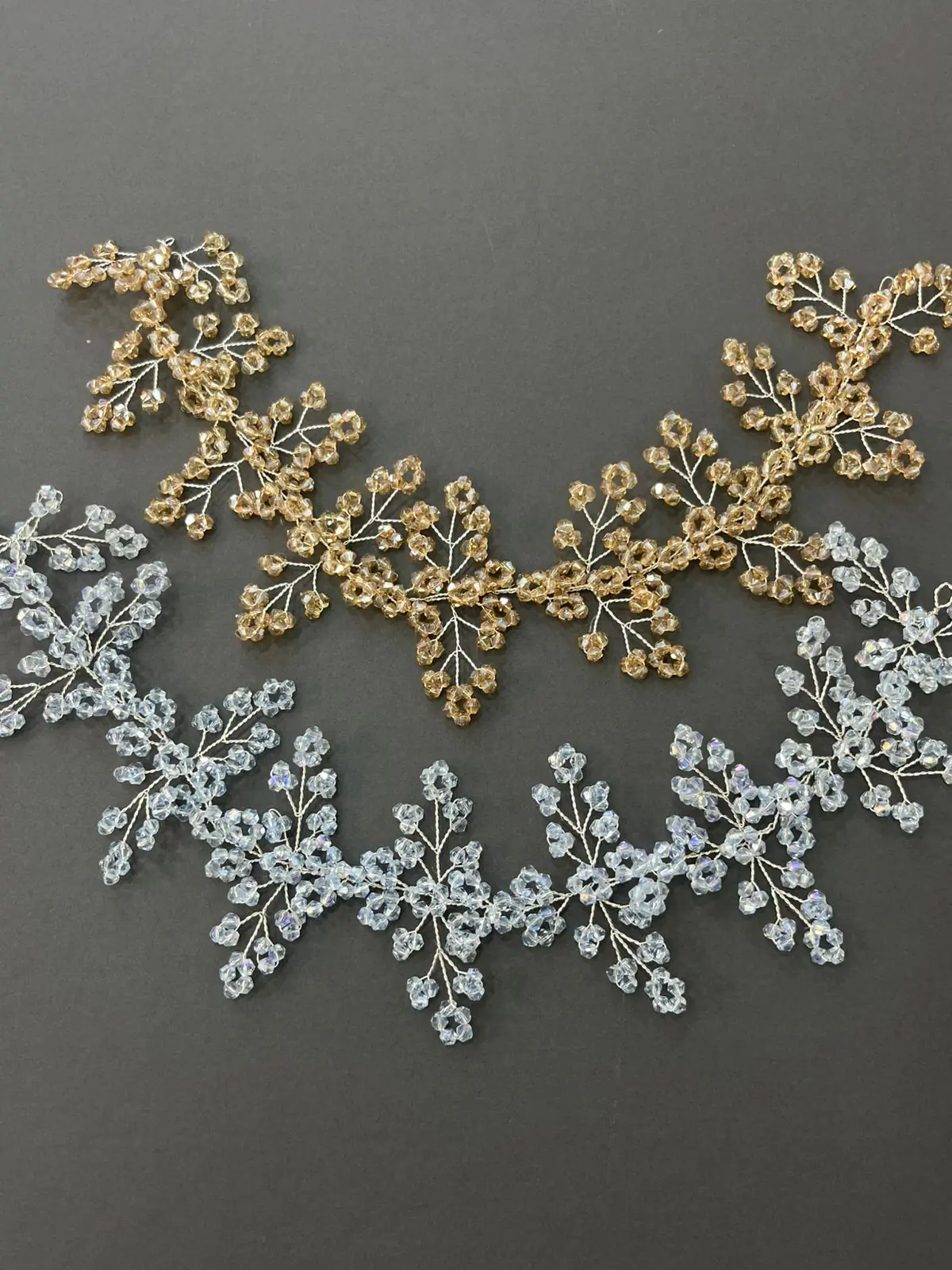 Lucinda flexible headpiece