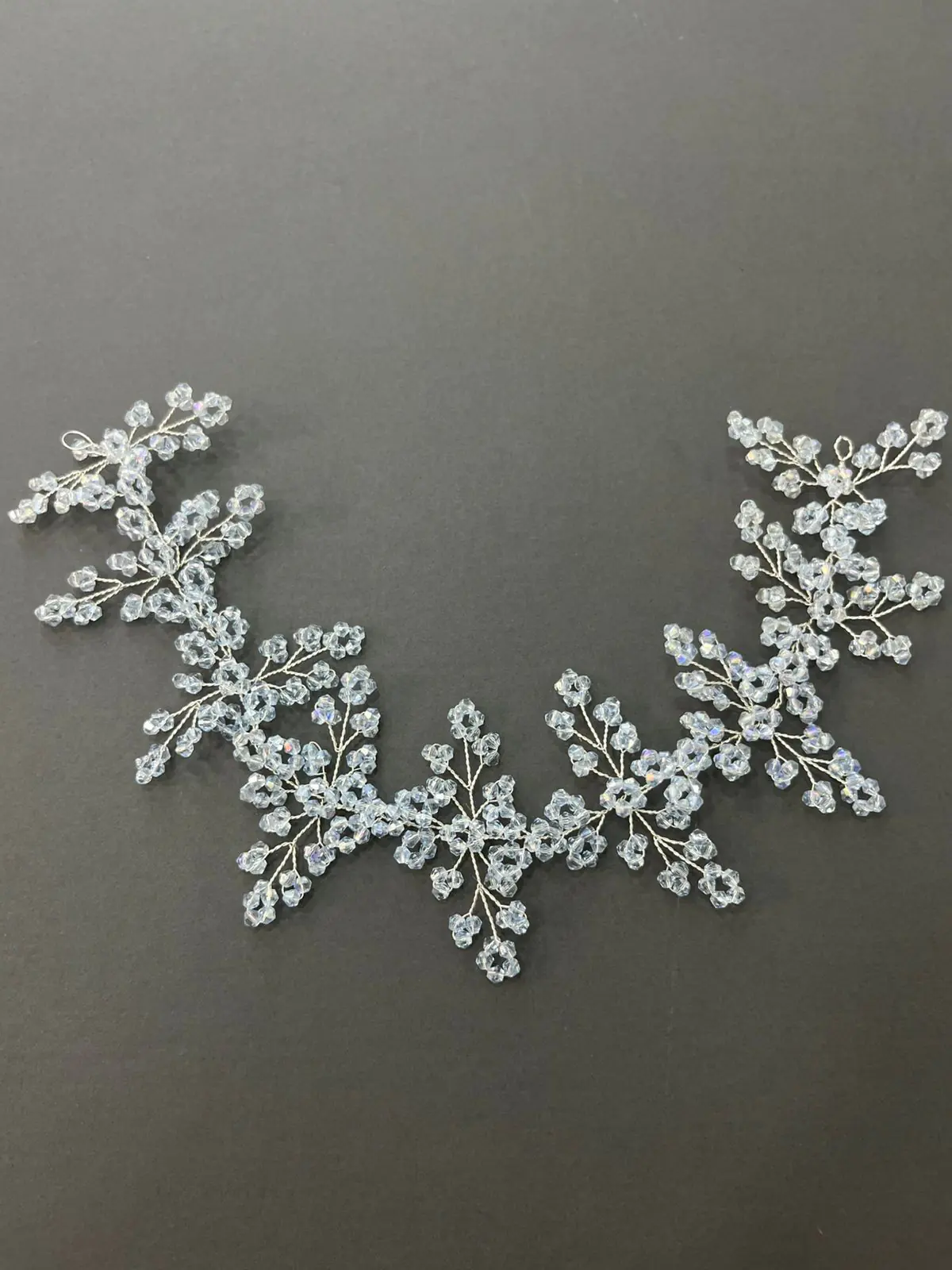 Lucinda flexible headpiece