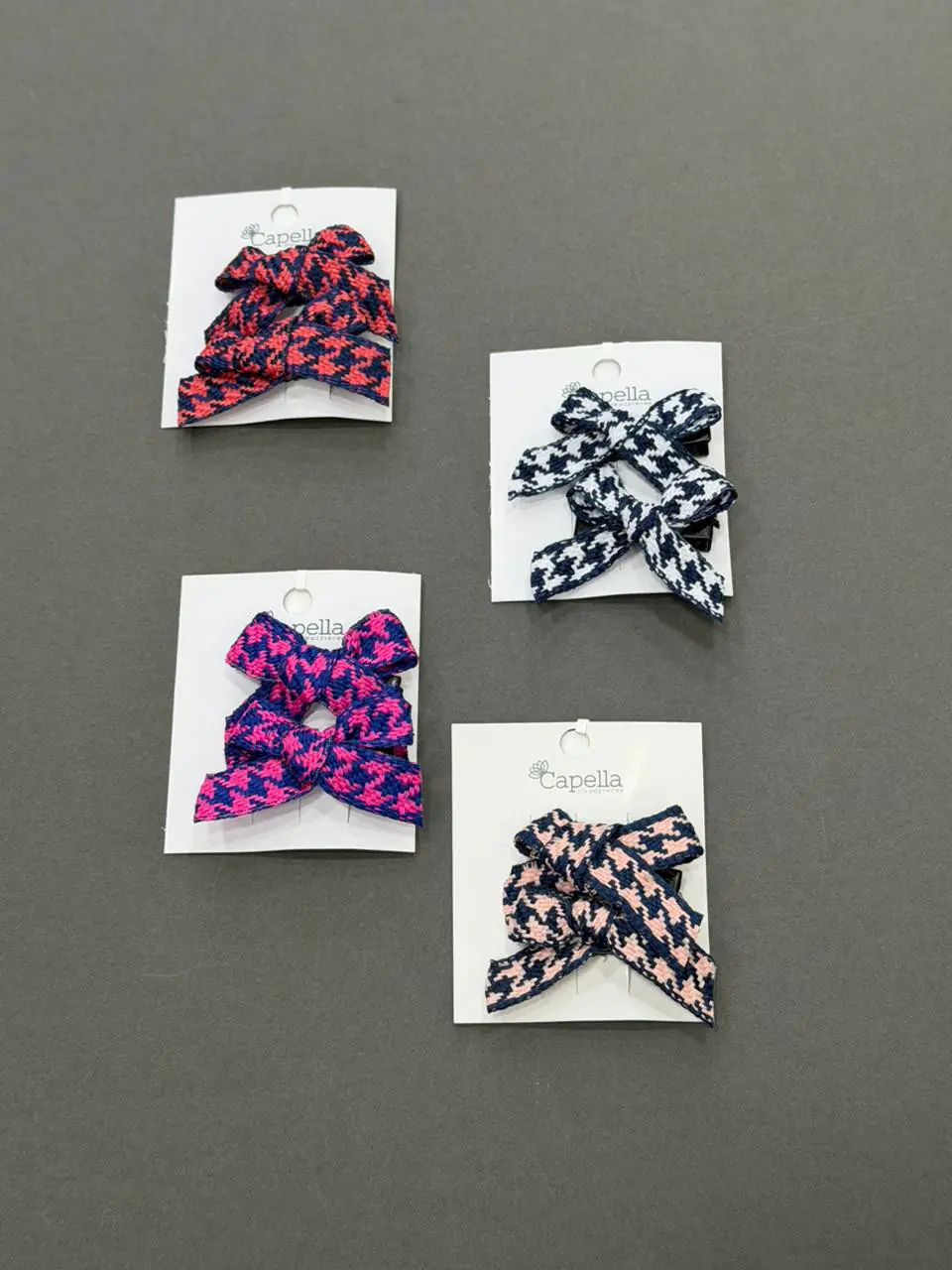 Camila bow clips