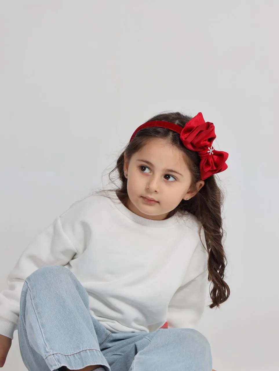 Jolly snowflake headband