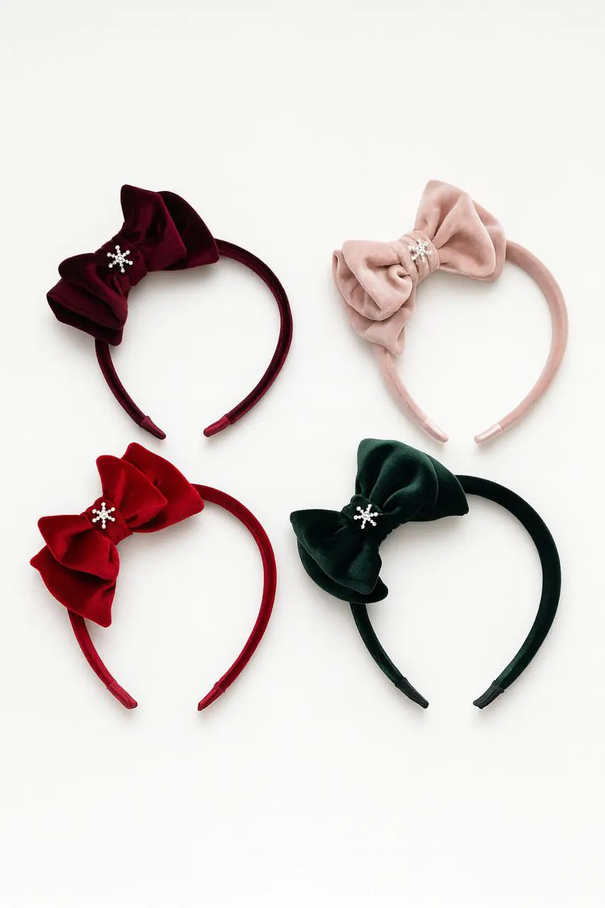 Jolly snowflake headband