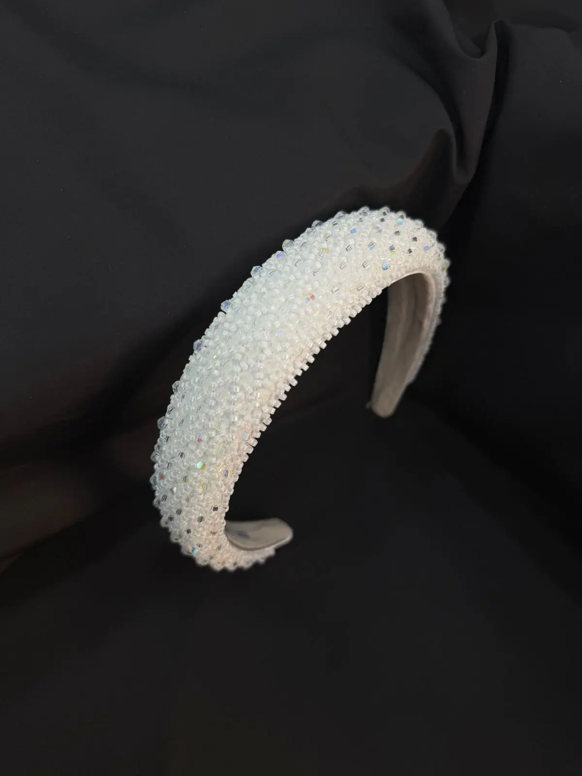Erin Padded white headband