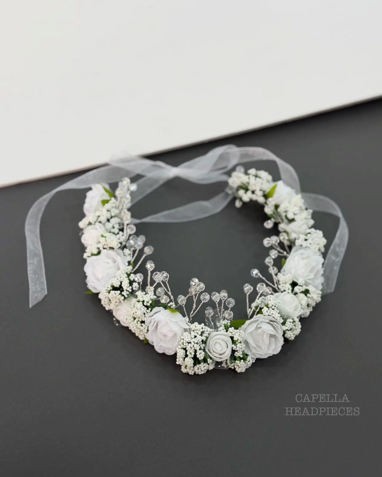 Valen crystal and flower crown