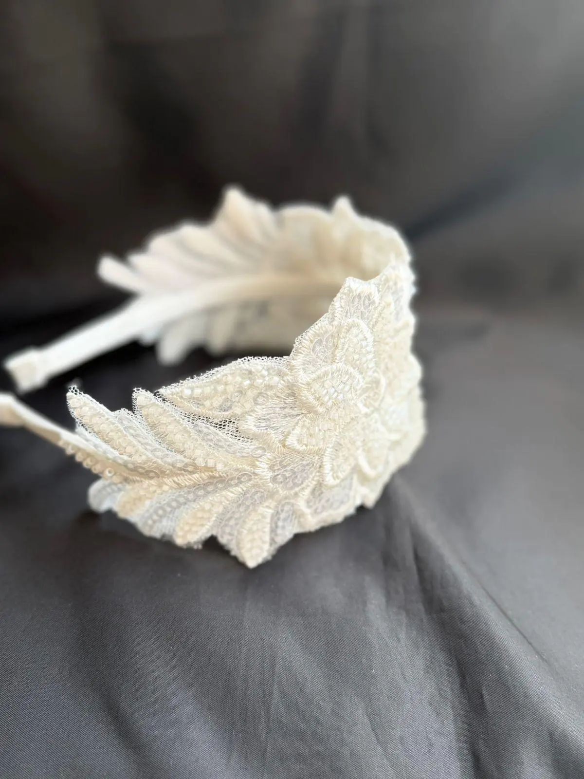 Rosalie Lace headband — view 2849